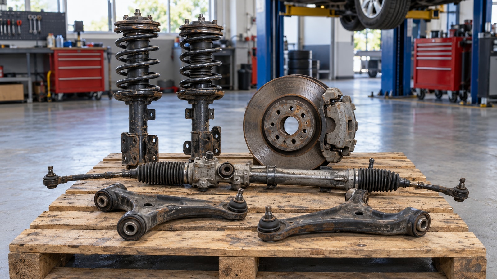 Freinage, suspension & direction